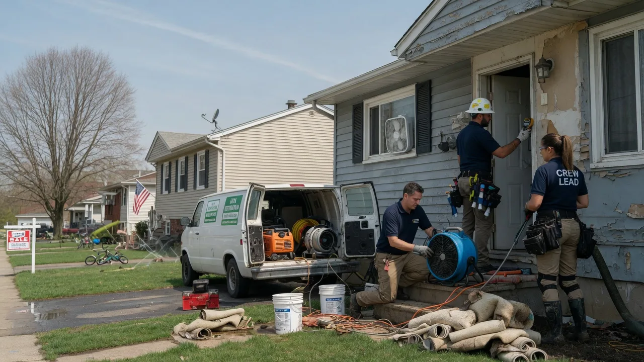 Flood Cleanup in Crocheron, MD near me